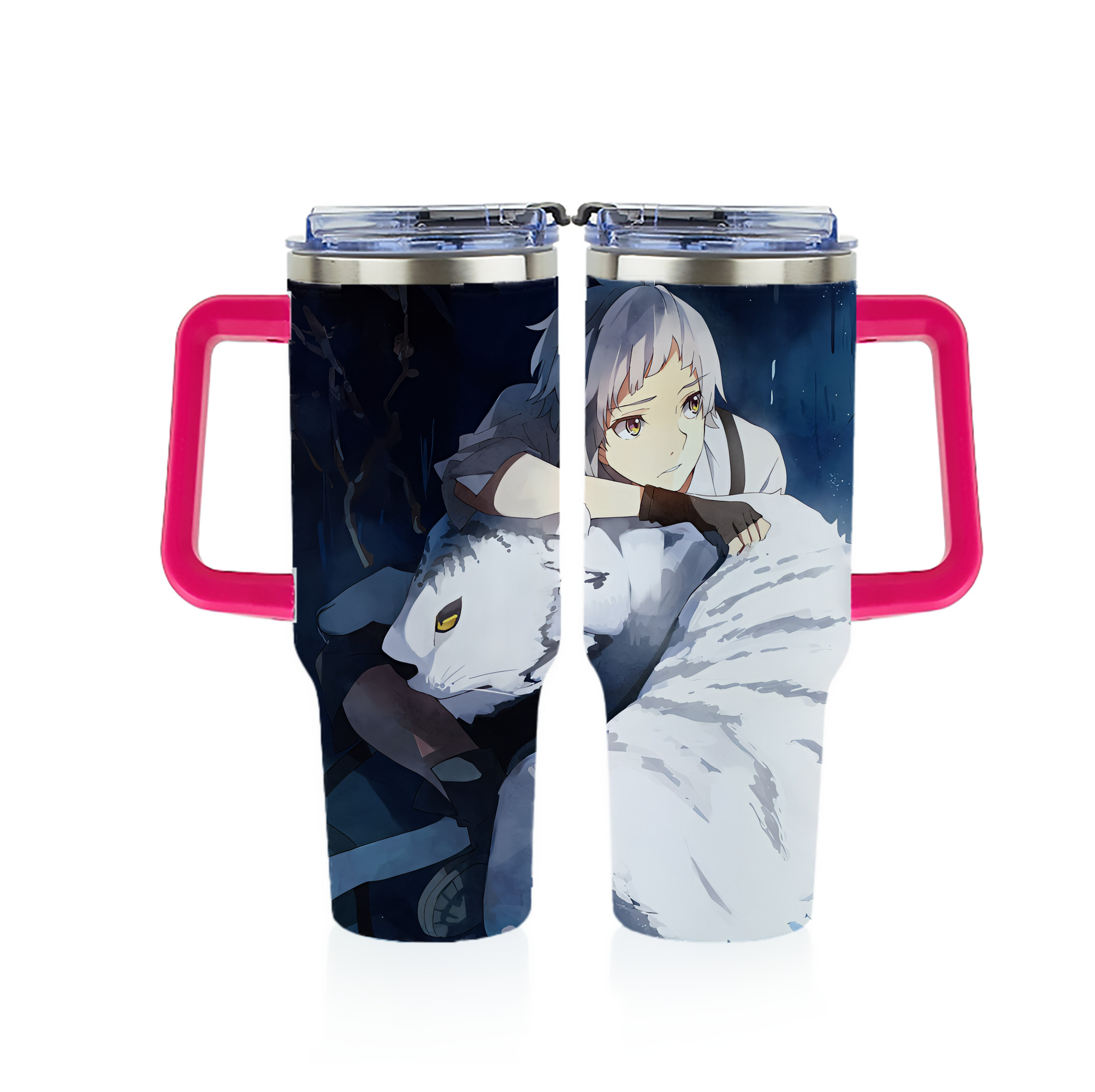 （画像用） 文豪ストレイドッグス Bungo Stray Dogs 1200ｍLフルプリント車用タンブラー